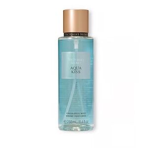 Victoria's Secret Aqua Kiss Fragrance Mist - Aqua and Gold
